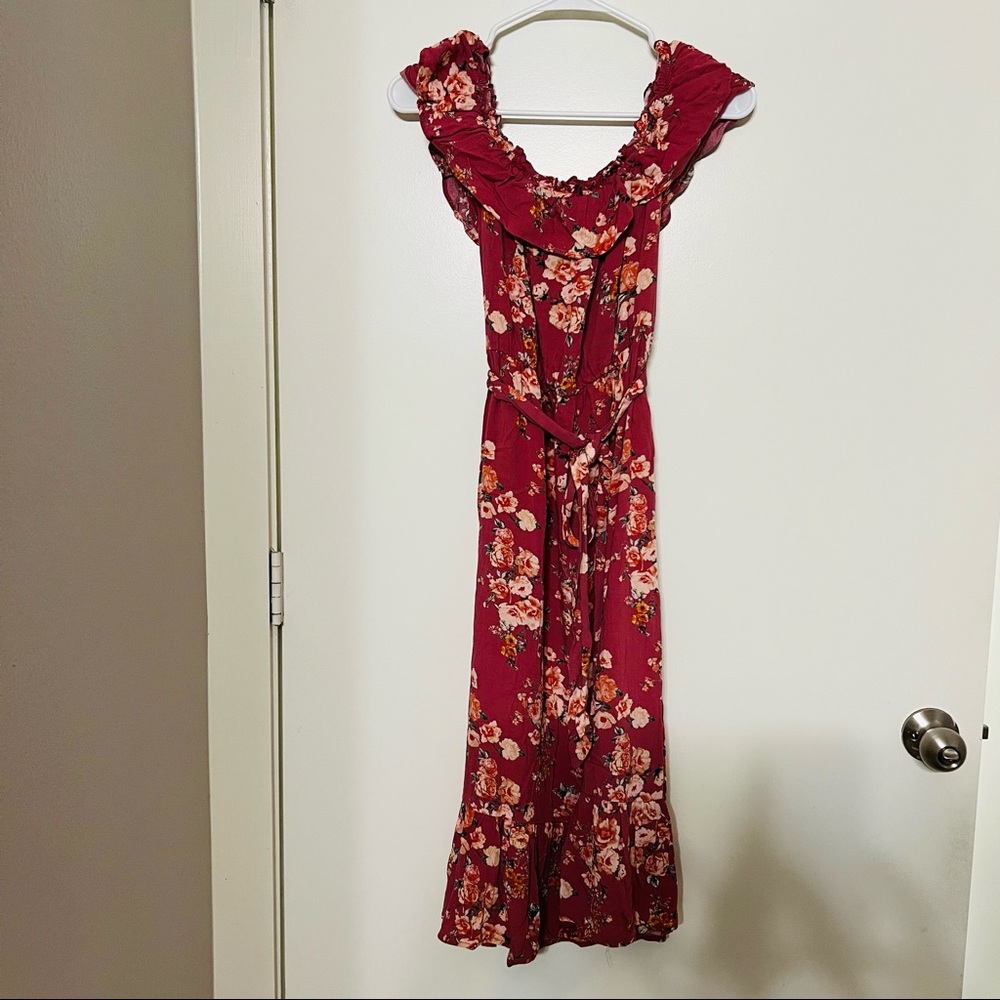 Baby doll midi dress small size
